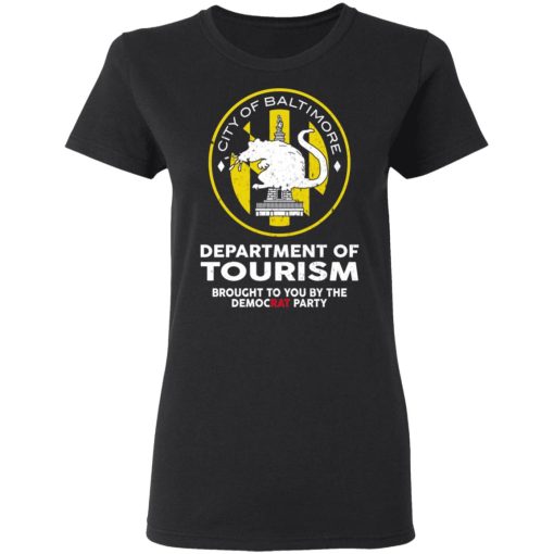 City Of Baltimore Department Of Tourism Shirt - Image 5