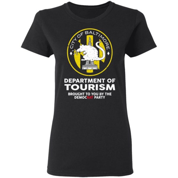 City Of Baltimore Department Of Tourism Shirt 5