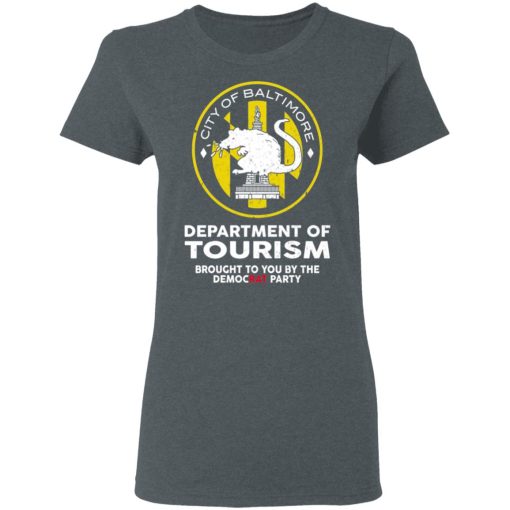 City Of Baltimore Department Of Tourism Shirt - Image 6