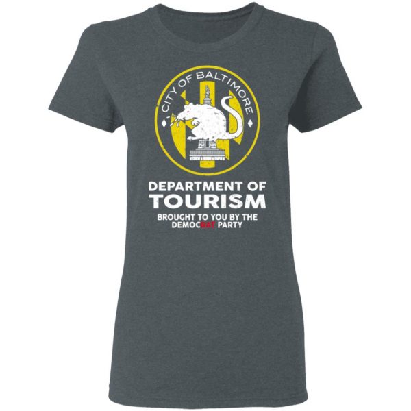 City Of Baltimore Department Of Tourism Shirt 6