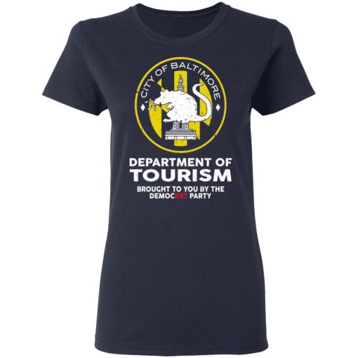 City Of Baltimore Department Of Tourism Shirt - Image 7