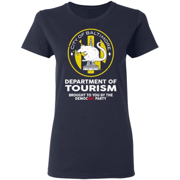 City Of Baltimore Department Of Tourism Shirt 7