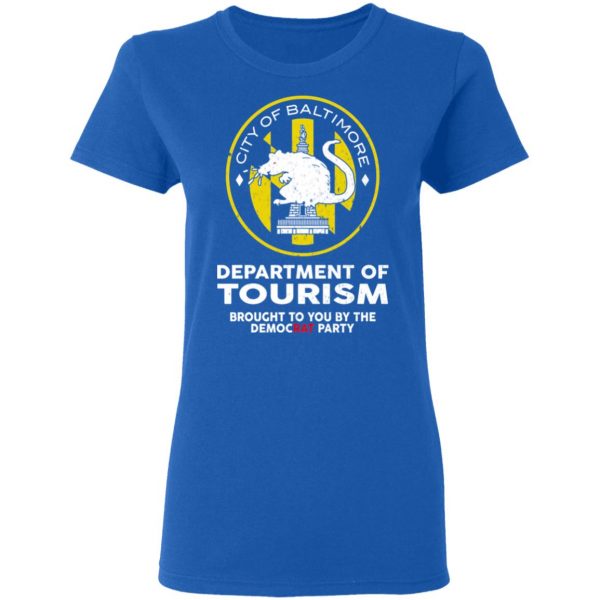 City Of Baltimore Department Of Tourism Shirt 8