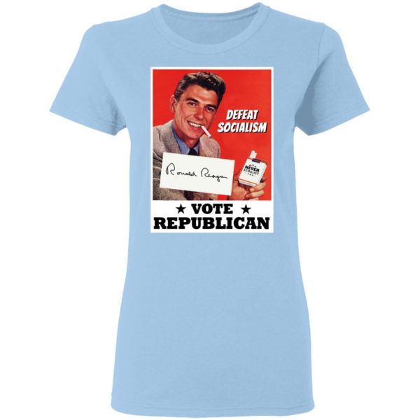 Vote Republican Defeat Socialism Shirt 4