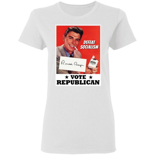 Vote Republican Defeat Socialism Shirt 5
