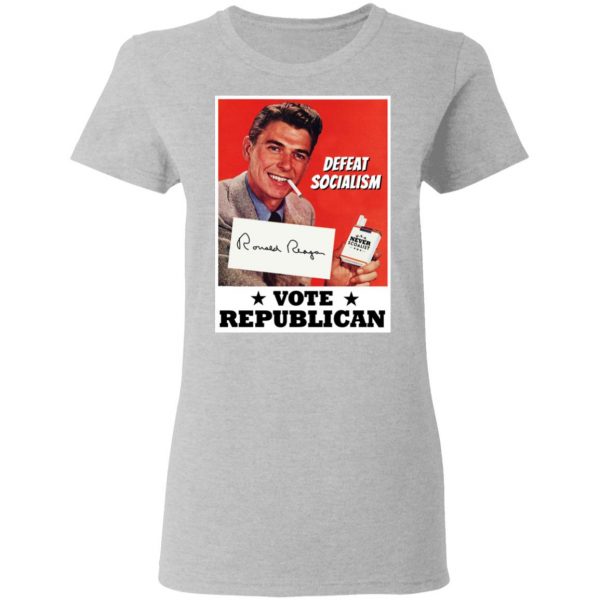 Vote Republican Defeat Socialism Shirt 6