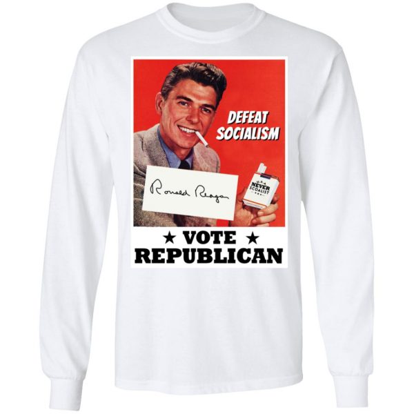 Vote Republican Defeat Socialism Shirt 8