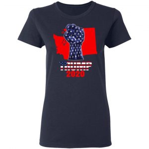 Washington For President Donald Trump 2020 Election Us Flag T-Shirts 19