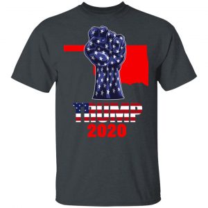 Oklahoma For President Donald Trump 2020 Election Us Flag T-Shirts Oklahoma 2