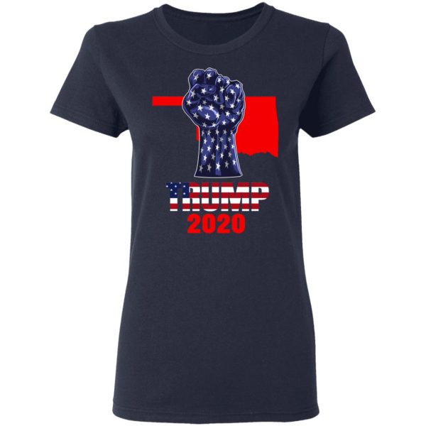Oklahoma For President Donald Trump 2020 Election Us Flag T-Shirts 7