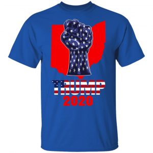 Ohio For President Donald Trump 2020 Election Us Flag T-Shirts 15