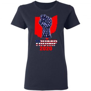 Ohio For President Donald Trump 2020 Election Us Flag T-Shirts 18