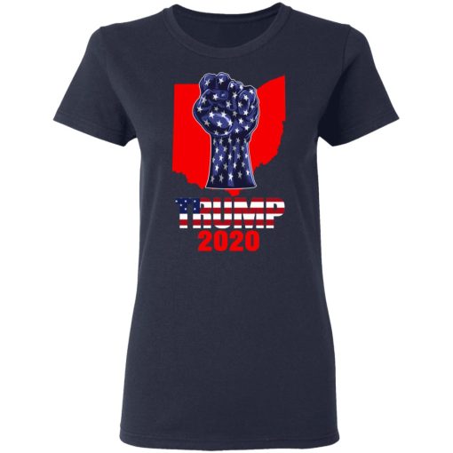 Ohio For President Donald Trump 2020 Election Us Flag T-Shirts 6