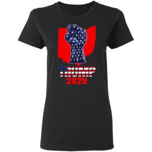 Ohio For President Donald Trump 2020 Election Us Flag T-Shirts 20