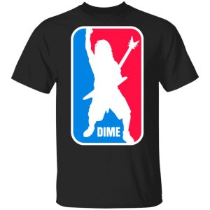 Dime Dimebag Darrell Sport Logo T-Shirts Guitar Lovers