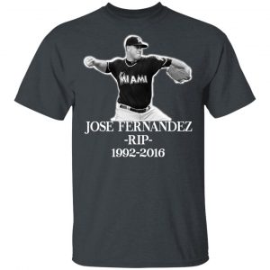 Rip Jose Fernandez 1992 2016 Shirt Sports 2