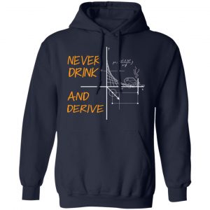 Never Drink And Derive Math Shirt 23