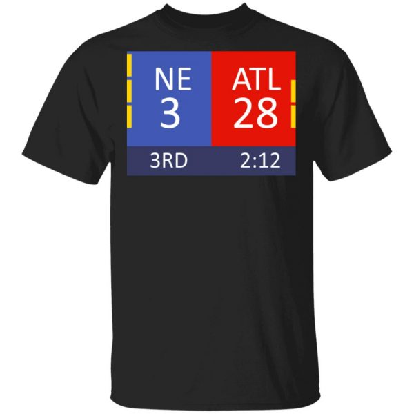 Atlanta Falcons Blew A 28-3 Lead Shirt 1