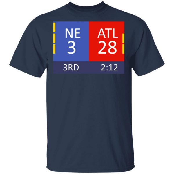 Atlanta Falcons Blew A 28-3 Lead Shirt 3