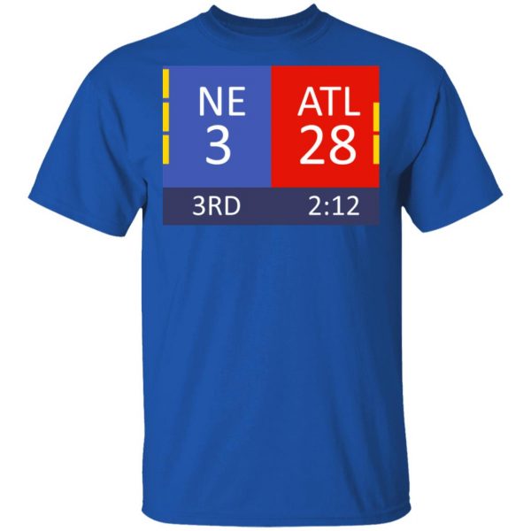Atlanta Falcons Blew A 28-3 Lead Shirt 4