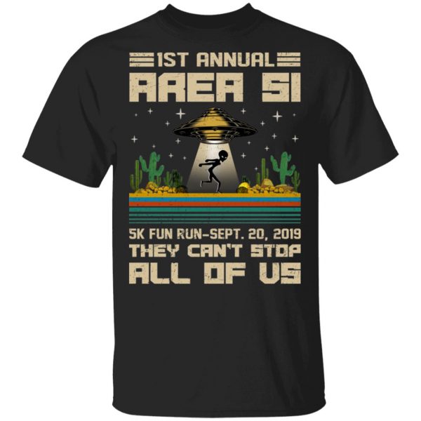 1st Annual Area Si 5K Fun Run Sept 20 2019 Shirt 1