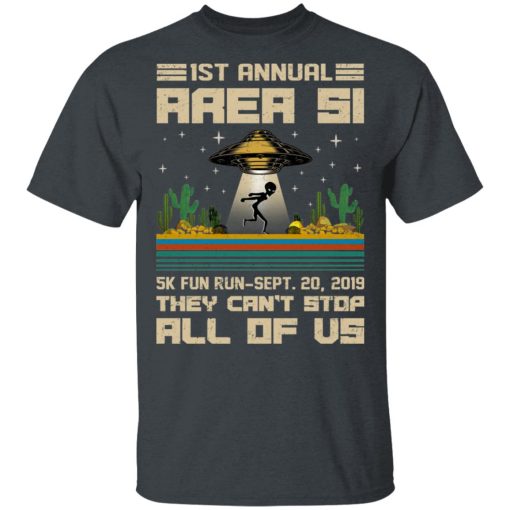 1st Annual Area Si 5K Fun Run Sept 20 2019 Shirt - Image 2