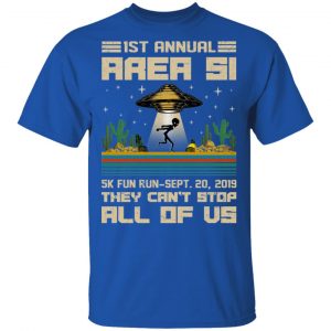 1st Annual Area Si 5K Fun Run Sept 20 2019 Shirt 16