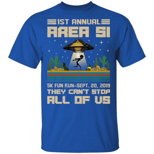 1st Annual Area Si 5K Fun Run Sept 20 2019 Shirt - Image 4