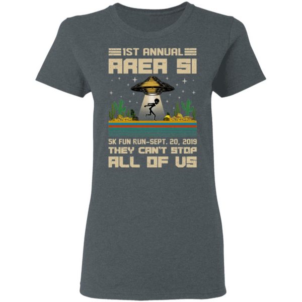 1st Annual Area Si 5K Fun Run Sept 20 2019 Shirt 6