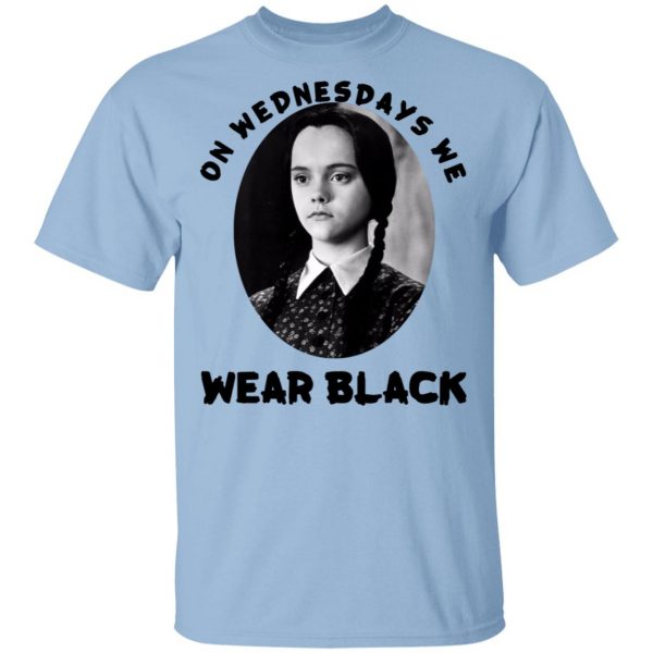 On Wednesday We Wear Black Shirt 1