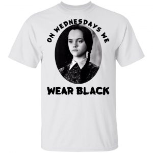 On Wednesday We Wear Black Shirt 13
