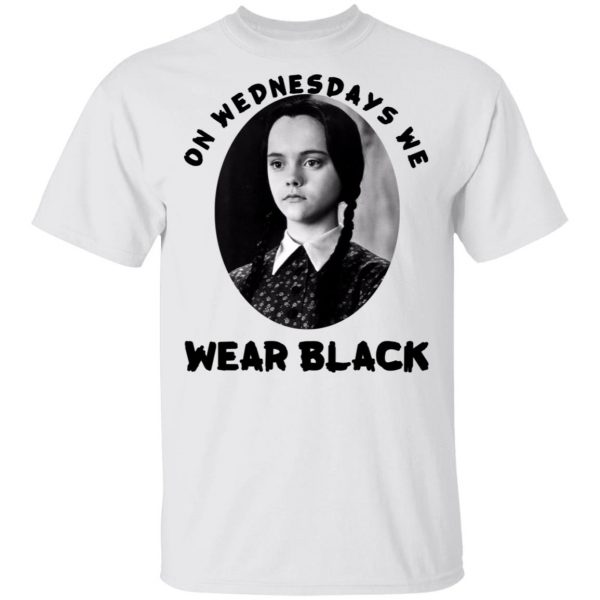 On Wednesday We Wear Black Shirt 2