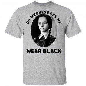 On Wednesday We Wear Black Shirt 14
