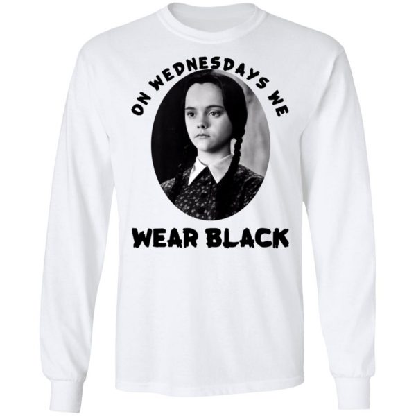On Wednesday We Wear Black Shirt 8