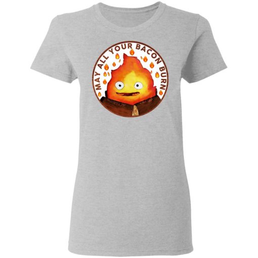 May All Your Bacon Burn Shirt - Image 6