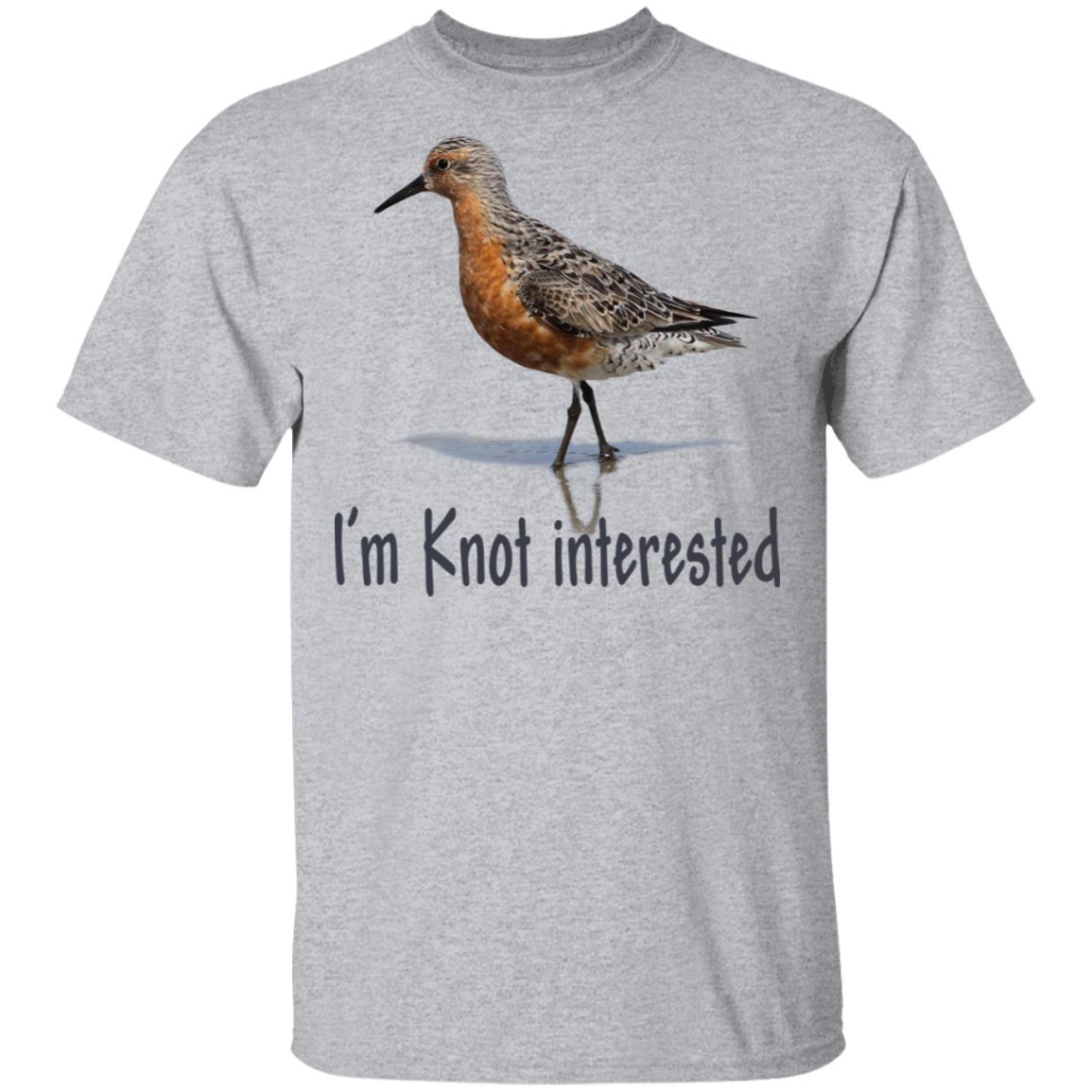 not interested shirt