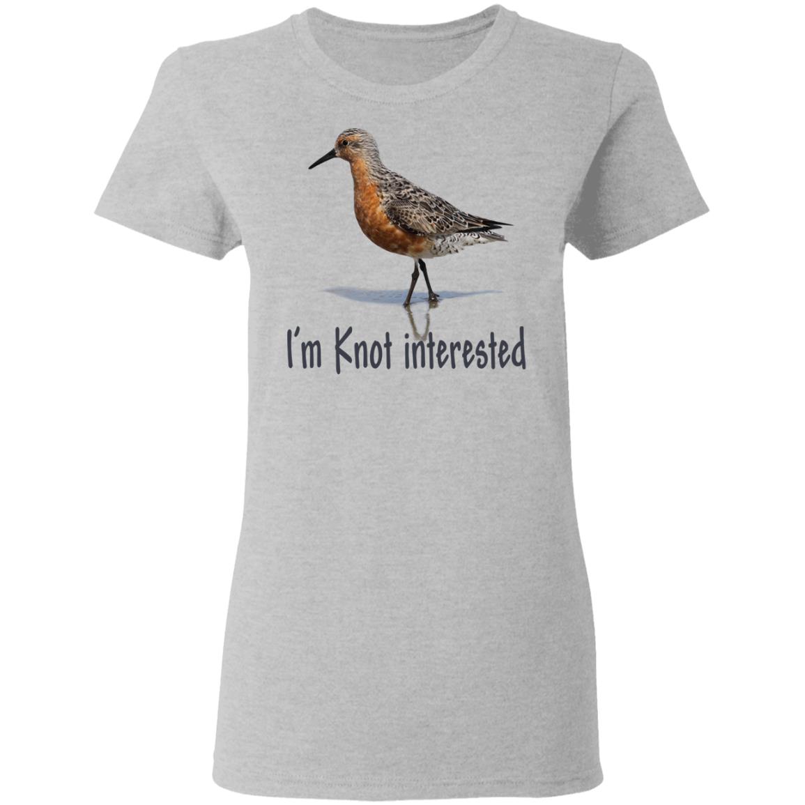 not interested shirt