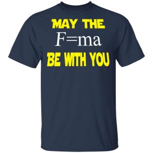 May The Mass Times Acceleration Be With You Shirt 15