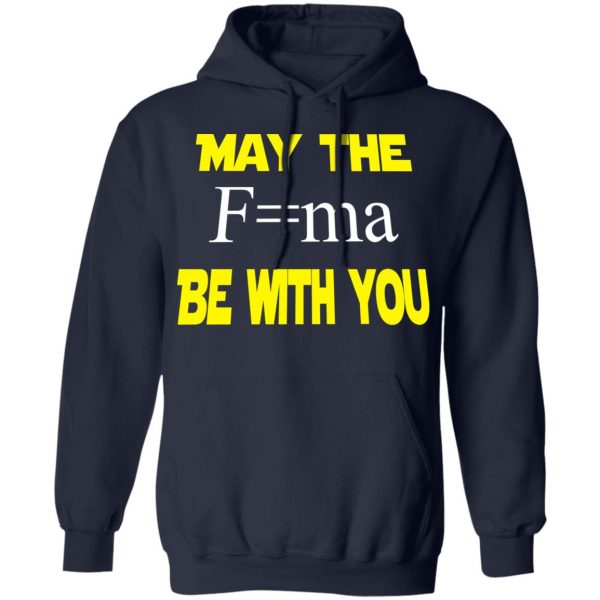 May The Mass Times Acceleration Be With You Shirt 11