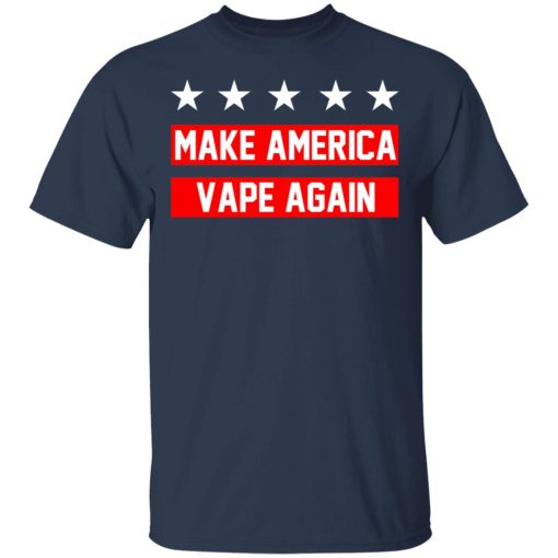 Make America Vape Again Funny Vapor Vaping Great Men Shirt - Image 3