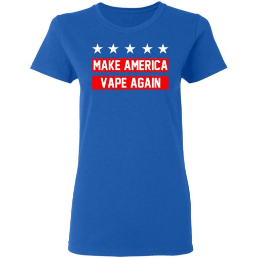 Make America Vape Again Funny Vapor Vaping Great Men Shirt - Image 8