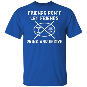 Friends Don’t Let Friends Drink & Derive Shirt 16