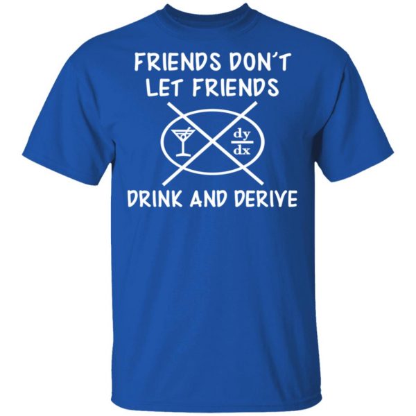 Friends Don’t Let Friends Drink & Derive Shirt 4