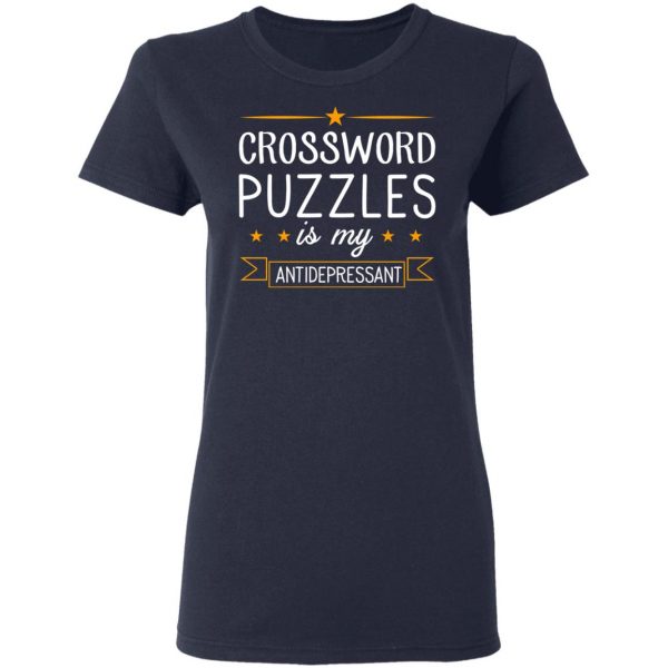 Crossword Puzzles Is My Antidepressant Gaming Shirt 7