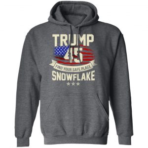 Donald Trump 45 Find Your Safe Place Snowflake Shirt 24