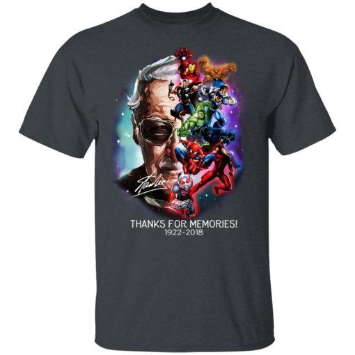 Stan Lee Thanks For Memories 1922 2018 Shirt - Image 2