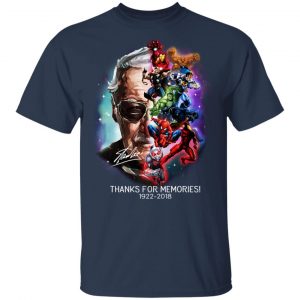 Stan Lee Thanks For Memories 1922 2018 Shirt 15