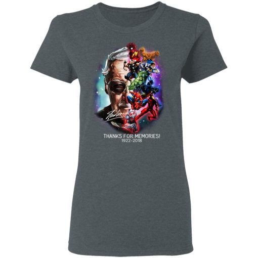 Stan Lee Thanks For Memories 1922 2018 Shirt 6