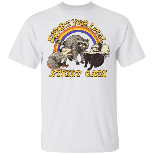 Support My Local Street Cats Shirt 2