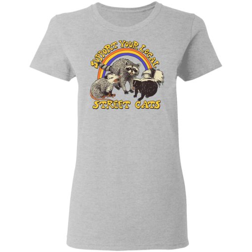 Support My Local Street Cats Shirt - Image 6